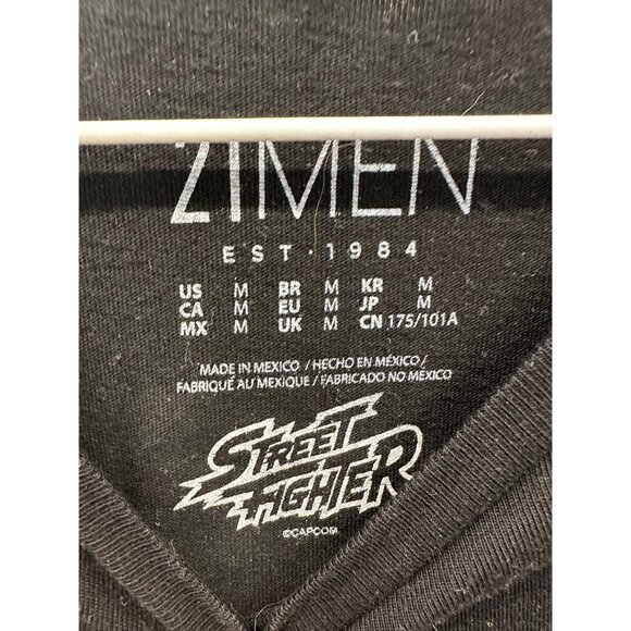 Street Fighter II Characters Tshirt Medium Unisex Retro Video Games Fighter - Picture 4 of 5